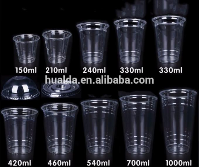 Tazza di plastica della ciotola di vetro della bevanda del succo dell'acqua che forma macchina con il prezzo basso