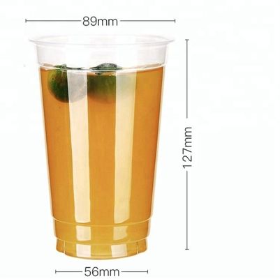 Tazza di tè di plastica dell'OEM di progettazione della bevanda del coperchio caldo di plastica ampiamente usato della tazza che fa macchina fornitore