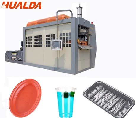 Tazza di plastica eliminabile che forma macchina 25 - 35 segnano/controllo minimo dello SpA della capacità fornitore