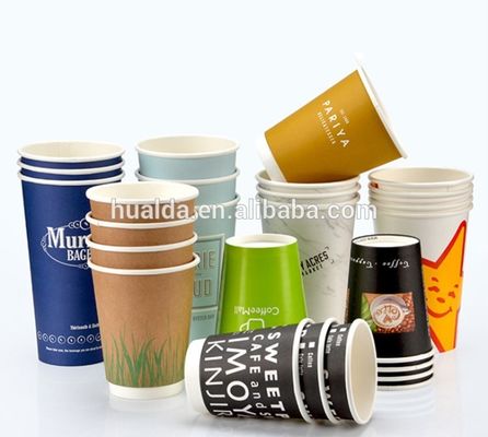 Tazza di caffè di carta riciclabile ecologica che fa macchina fornitore