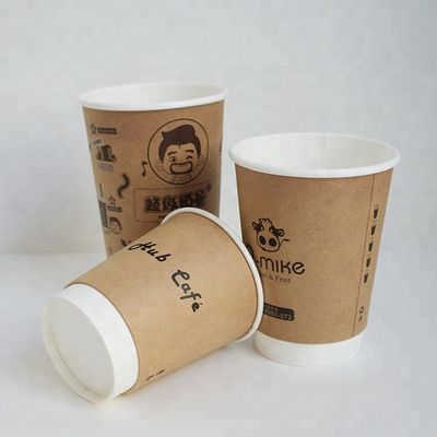 Tazza di carta eliminabile dell'acqua della stampa su ordinazione di logo per l'hotel fornitore
