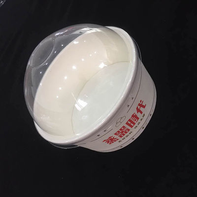 chiaro piccolo cappuccio rotondo di plastica del coperchio della cupola del commestibile pp che si forma facendo macchina per la ciotola calda del pranzo fornitore