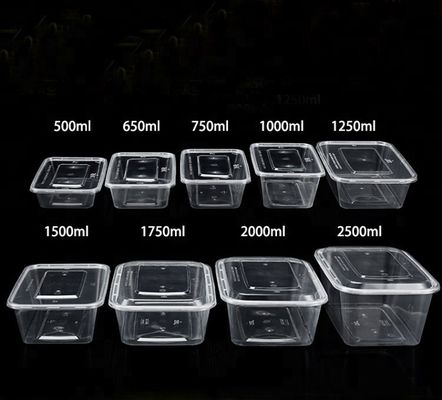 Coperchio di plastica trasparente di rettangolo che forma macchina per il contenitore di alimento fornitore